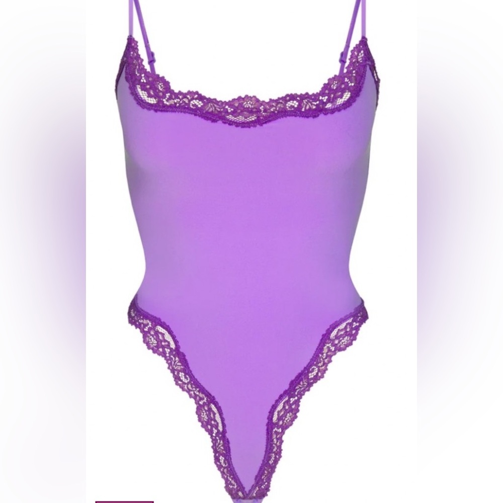 Purple Lace Skims Bodysuit. Worn twice